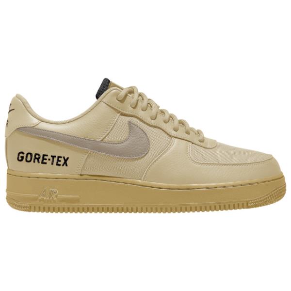 Nike Kosárlabda Cipő Férfi Air Force 1 Low Fekete/Khaki/Arany,SGT69170
